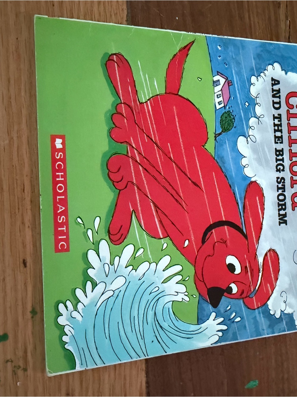 adidas Red and White Graphic Kids Book Back Cover